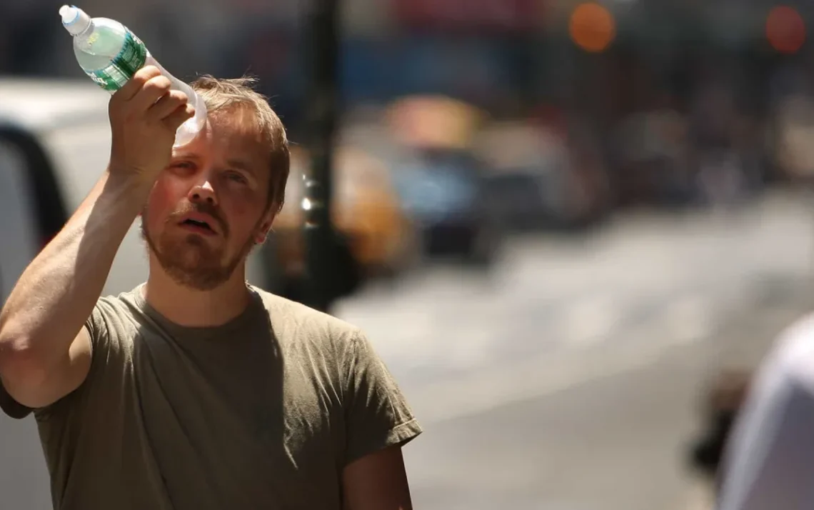 temperatura alta, onda de calor