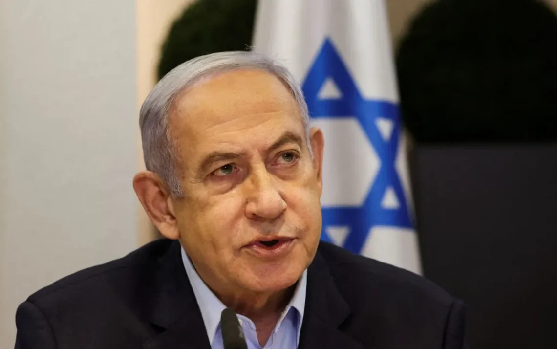 Benjamin, Netanyahu, primeiro-ministro, israelense;