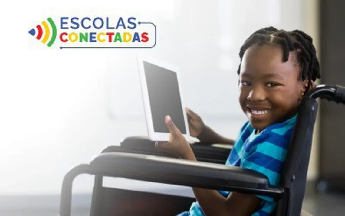 instituições conectadas, estabelecimentos conectados, escolas interligadas, instituições interligadas, estabelecimentos interligados;