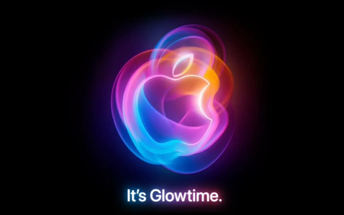 apresentação, Apple, evento, de lançamento, keynote